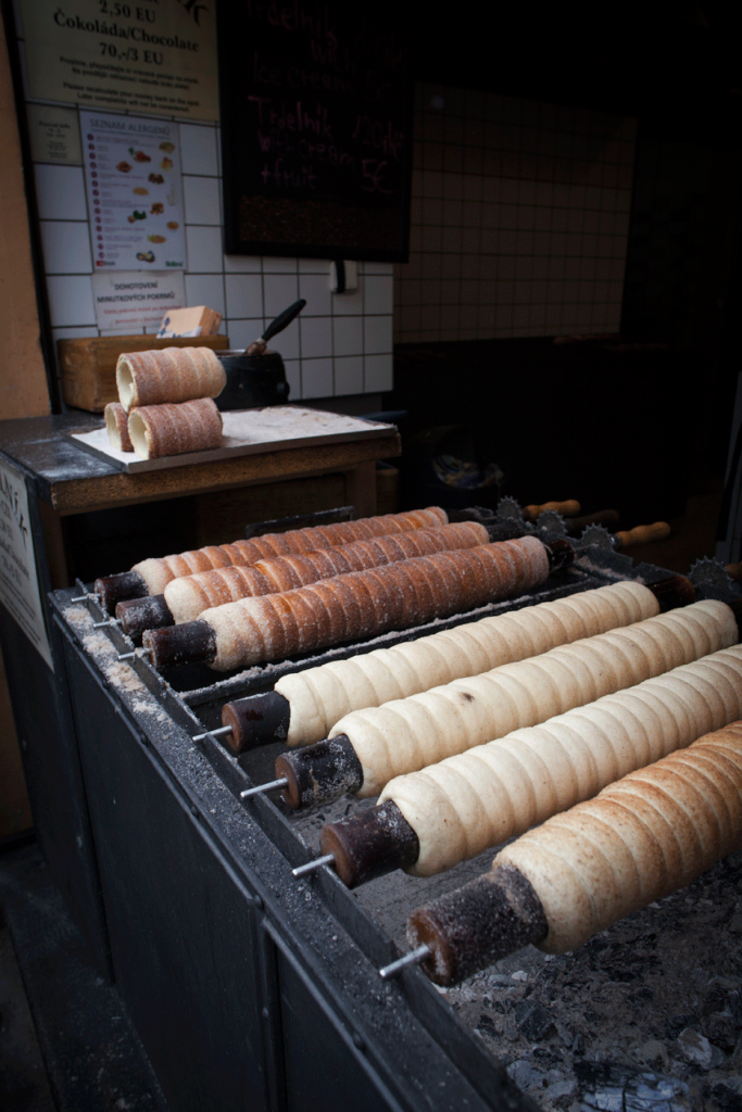 Not everything that looks traditional IS traditional. These chimney cakes were not around 5 years ago according to locals.